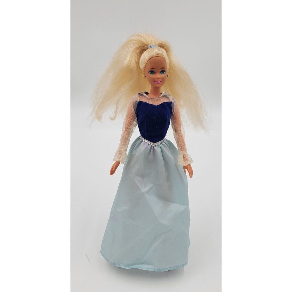 Vintage Mattel Barbie Doll 1993 Blonde Hair Arms & Legs Bend  Read